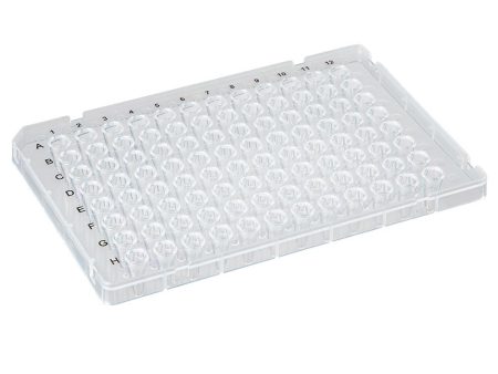 0.1mL 96-Well PCR Plate, Low Profile, FAST, Half Skirt, Ridged Rim, Clear Online Sale