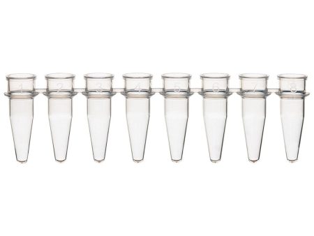 0.2mL 8-Strip Tubes, No Caps, Natural Cheap