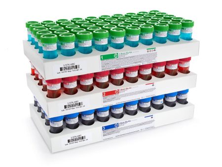 3 Stain - 4 Slide Jar Kit Supply